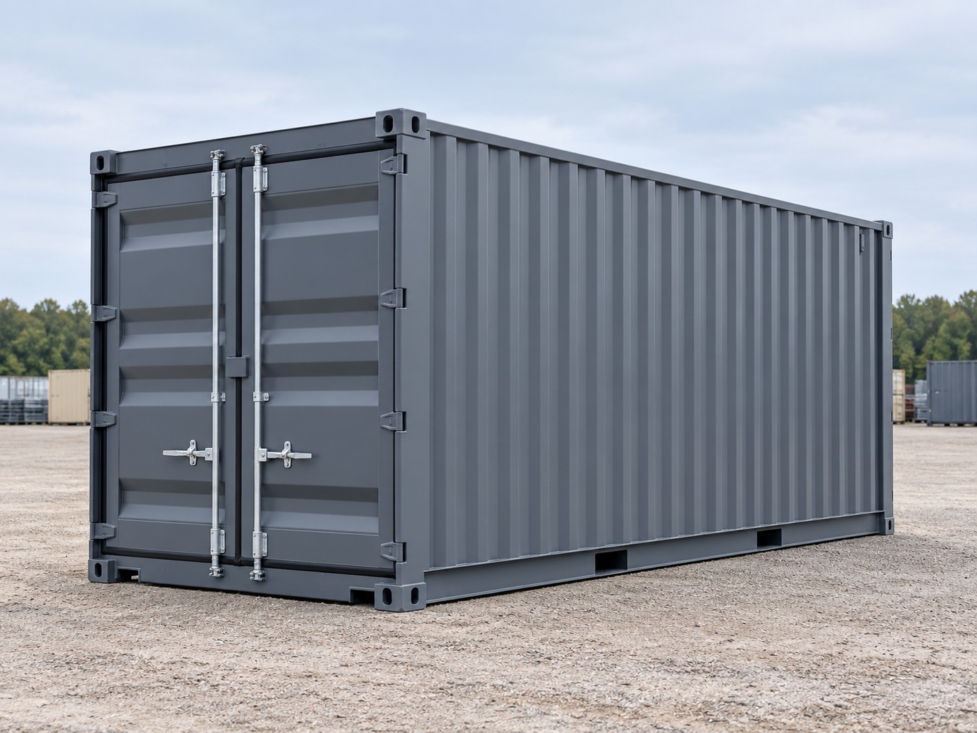 Jobsite connex storage container